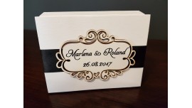 Pudełko na obrączki elegant